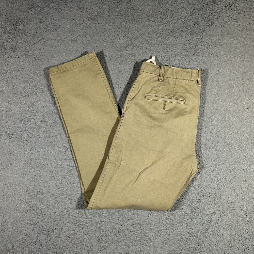 Buck Mason Slub Twill Officer Pant Khaki Men's Size 30 #3681